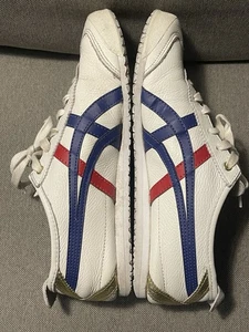 Onitsuka Tiger Mexico 66 Blue Red Metallic Gold D507L  Size 6 EUR 39 CM 24.5 - Picture 1 of 24