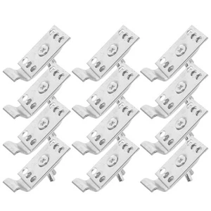 12 Sets Washbasin Fasteners Kitchen Sink Installation Parts Clips - Picture 1 of 12