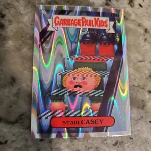 Garbage Pail Kids Chrome Series 7 289a Stair Casey Drool Refractor - Picture 1 of 10