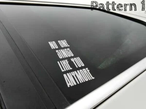 Chris Cornell Tribute Soundgarden Vinyl Auto Decal Window Sticker - Picture 1 of 3