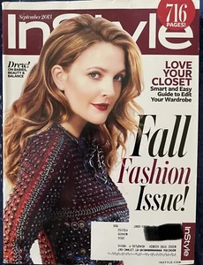 Huge Fall Fashion InStyle Magazine September Issue 2013 Drew, YaYa, Lake, Sofia - Picture 1 of 23