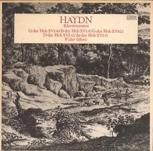 Haydn, Walter Olbertz - Haydn Klaviersonaten GDR LP 1977 (VG+/VG) . - Picture 1 of 1
