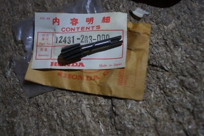 HONDA CB450 K DOHC BOMBARDERO CL450 VELOCÍMETRO CONTADOR DE REVOLUCIONES ENGRANAJE DE TRANSMISIÓN 12431-283-000 NOS Foto 1 de 2