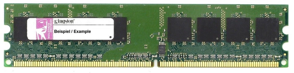 1GB Kingston DDR2 Desktop RAM Memory PC2-6400 800MHz CL5 Dim 240-pin Kfj2890/1g - Image 1 of 1