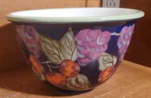 Certified International BLUE GRAPES Rührschüssel, Patricia Brubaker, sehr gut - Bild 1 von 9