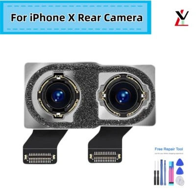 Genuine for Apple iPhone X Back Rear Main Camera Replacement 100% Authentic - Image 1 of 3