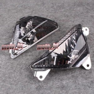Frontblinkleuchte Lampe passend für 2013-2014 Kawasaki ZX-6R ZX636 rauch/klar - Bild 1 von 9