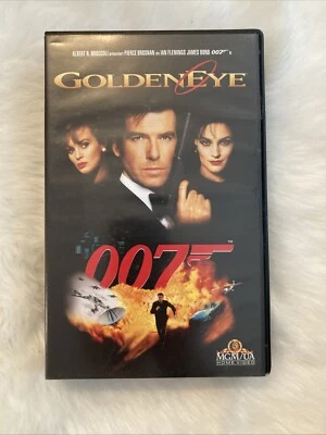 VHS JAMES BOND 007 GOLDENEYE 1995 Pierce Brosnan Sean Bean Famke Janssen MGM/UA - Bild 1 von 3