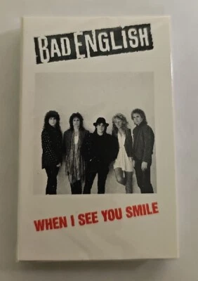 Bad English - When I See You Smile Cassette Single SEALED  - Image 1 of 4