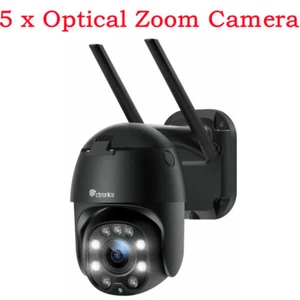 Ctronics 5X Zoom Óptico Cámara de Vigilancia Exterior Wi-Fi Exterior Cámara FX-Z4B - Imagen 1 de 7