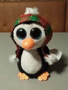 Ty Beanie Boos Pinguin Cheer 15cm  - Picture 1 of 2