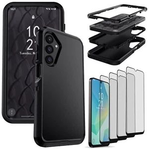For Samsung Galaxy A16 5G Shockproof Heavy Duty Case Hard Cover Screen Protector - Picture 1 of 18