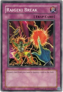 Yugioh Raigeki Break Common Light Play x3 - Picture 1 of 1