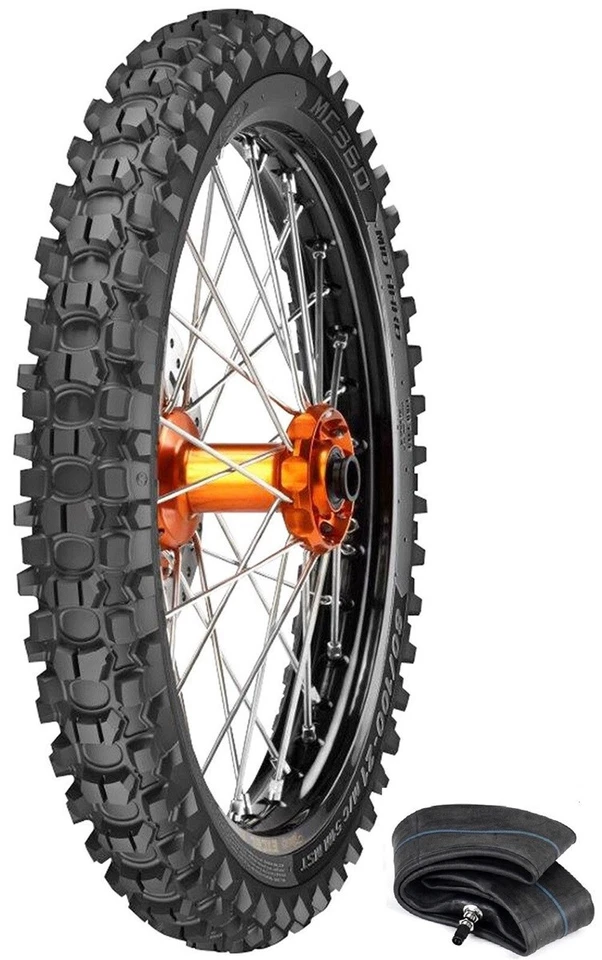 NEUMÁTICO DELANTERO TODOTERRENO MIDDARD HUSQVARNA + TUBO METZELER 80/100-21 MC360 Foto 1 de 1