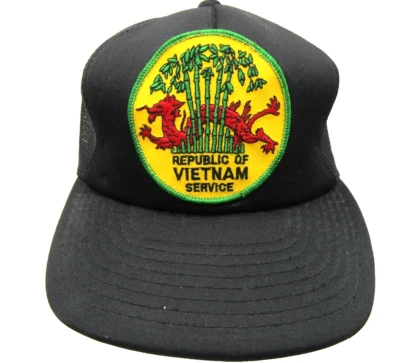 Gorra República de Vietnam Servicio Gorra Unisex Snap Back Bordada Dragón Foto 1 de 4