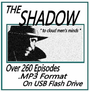 THE SHADOW 264 Unique Oldtime Radio Shows MP3 OTR On USB Flash Drive - Bild 1 von 12