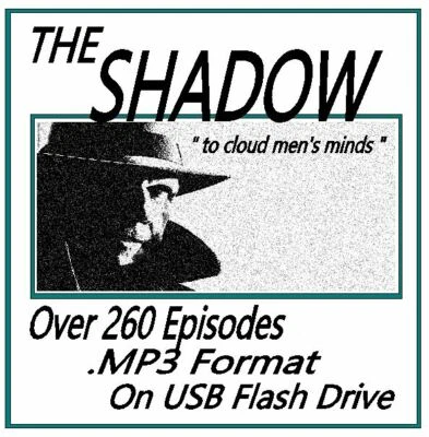 THE SHADOW 264 Classic Oldtime Radio Shows MP3 OTR On USB Flash Drive - Image 1 of 4