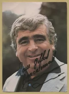 Maurice Andre (1933-2012) - Französischer Trompeter - selten signiertes Werbefoto - COA - Bild 1 von 1