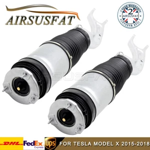 2pcs For Tesla Model X 2015-2020 Front R+L Air Suspension Shock Absorber Struts - Picture 1 of 9