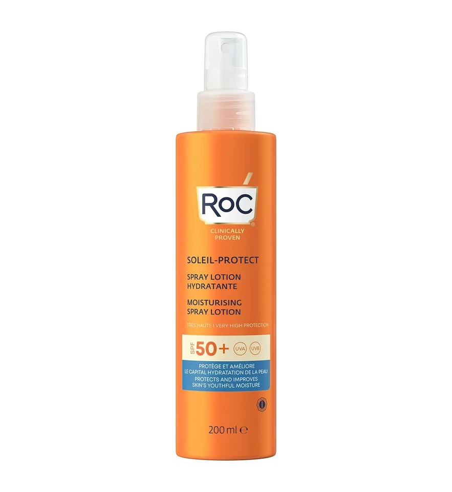 RoC - Soleil-Protect Moisturising Spray Lotion SPF 50 - Broad-Spectrum Sun Prote - Image 1 of 4