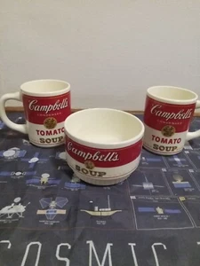 Vintage Campbell's Cups And Bowl - Picture 1 of 12