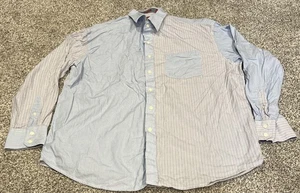 Camisa de manga larga con botones lavada vintage IZOD extra grande talla XL para hombre - Imagen 1 de 2