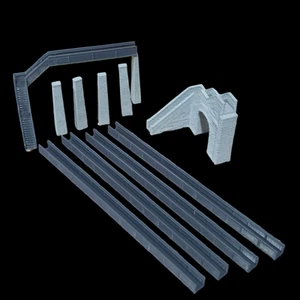 Z Gauge The Monkey Bridge Swansea Docks Footbridge Model Railway 1:220 Scale - Picture 1 of 7