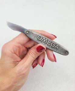 Vintage OMEGA Original Huguenin Case Snap Back Watch Opener Tool - Picture 1 of 7