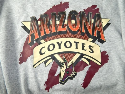 Новый с ярлыками ARIZONA COYOTES серый Crewneck толстовка хоккей Adidas мужчин 2XL - Изображение 1 из 4