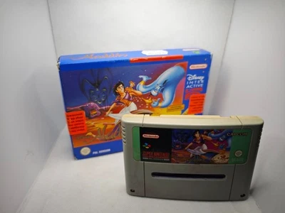 Super Nintendo / SNES: Disney's Aladdin in Ovp - Bild 1 von 4