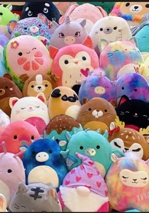 Squishmallow Surprise Lot You Receive 3 Random 8 inch Squishmallows NEW with Tag - Picture 1 of 3