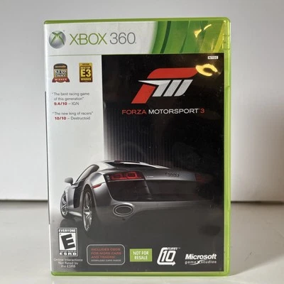 Forza Motorsport 3 Microsoft Xbox 360 Game Not For Resale - Tested & CIB - Image 1 of 4