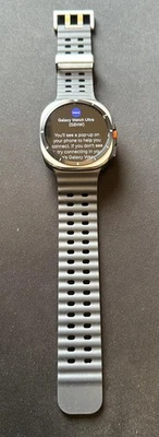 Samsung Galaxy Watch Ultra 47mm LTE prata titânio - 2024 (TESTADO LEIA) - Imagem 1 de 2