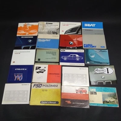 Lotto libretti uso e manutenzione misti Daewoo, ZF, Goggomobil, Audi. Mediocri - Immagine 1 di 3