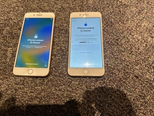 lot of 2 iPhone 8plus locked - Photo 1 sur 2