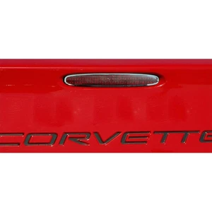 ACC 5th Brake Light Grille fits 1997-2004 Corvette-Ring Style Stainless/Polished - Foto 1 di 9