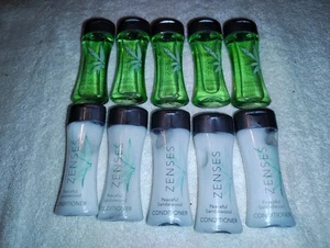 Lot of 10 Zenses SHAMPOO & CONDITIONER Peaceful Sandalwood Travel Size 0 .75oz - Picture 1 of 3