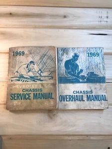 1969 Chevy Truck Chassis Service Manual and Overhaul Manual ST133-69 ST134-69 - Picture 1 of 13