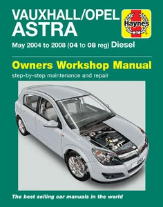 Vauxhall/Opel Astra Diesel (May 04 - 08) Haynes Repair Manual (Paperback) - Picture 1 of 11