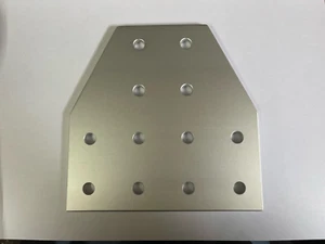 4080 T-plate Aluminium Extrusion Profile 12Hole - Picture 1 of 1