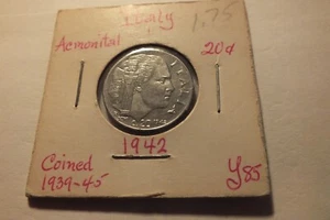 1942 Italy 20 Cent. - Picture 1 of 2