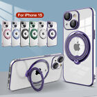 For iPhone 15 14 Pro Max 13 12 11 ShockProof MagSafe Magnetic Holder Case Cover