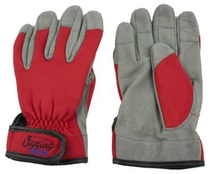 Jigging World Heavy Duty Jigging Gloves RED FREE SHIPPING - Picture 1 of 1