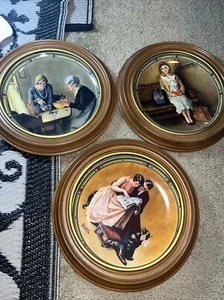 Lote De 3 Placas De Colección Norman Rockwell's American Dream "EDICIÓN LIMITADA. - Imagen 1 de 12