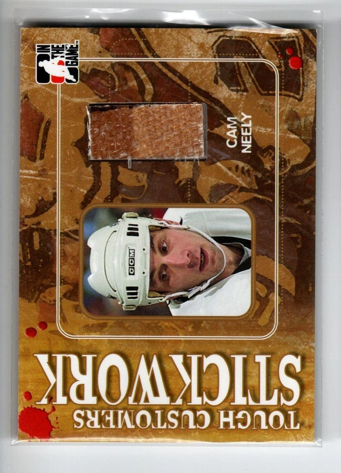 2002-03 Fleer Throwbacks Stickwork #11 Cam Neely - Image 1 of 1
