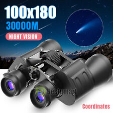 Binoculares De Alta Definición Con Vision Nocturna HD 10-100x180 Para Caza Nuevo