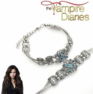 “The Vampire Diaries” Elena Gilbert Antique Silver, Turquoise Stones, Bracelet - Picture 1 of 2