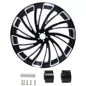 18" Front Wheel Rim w/ Dual Disc Hub Fit For Harley Street Road Glide 2008-2024 - Bild 1 von 12