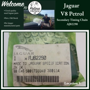 JAGUAR V8 PETROL SECONDARY TIMING CHAIN AJ82290 - Picture 1 of 1