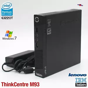 MINI COMPUTADORA PC LENOVO THINKCENTRE M93 10A5 500 GB 4 GB DOBLE NÚCLEO WINDOWS 7 IBM - Imagen 1 de 6